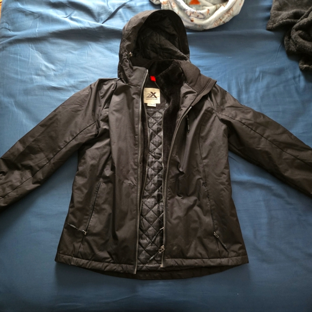 zeroxposur womens lillian soft shell winter coat